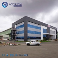 Edificio Ecológico Prefabricado de Estructura de Acero, Complejo de Oficinas Comerciales, Proyecto de Diseño de Estructura de Acero de Múltiples Niveles