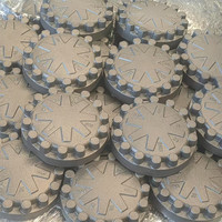Accesorios de tubería de hierro fundido: Tapa de extremo de palanca de cambios, Brida, Base de soporte para mezclador, Piezas mecánicas de hierro fundido con prueba de dureza totalmente rastreable