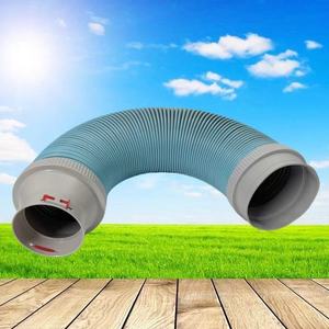 Tubo de PE absorbente de sonido elástico <span class=keywords><strong>TPV</strong></span> azul de alta calidad, piezas de conexión de extremo de aire fresco para mangueras de ventilación de electrodomésticos - Product Image 6