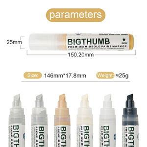 白い永久スニーカーマーカー（テニスシューズ用）-滑らかな靴底とミッドソール用の携帯型靴クリーナー（水で濡らした状態） - Product Image 3