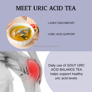 Tisane de soutien naturel de qualité supérieure pour l'acide urique rénal, fraîchement mélangée en sachets pour soulager la douleur et équilibrer le sang (goutte, acide urique) - Product Image 2