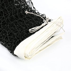 Hot bán chuyên nghiệp 12.8x 1.07m thắt nút PE <span class=keywords><strong>handmade</strong></span> <span class=keywords><strong>Tennis</strong></span> <span class=keywords><strong>net</strong></span> với đôi lưới cho quần vợt đào tạo cạnh tranh - Product Image 4