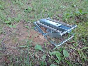 Piège à ciseaux en acier galvanisé pour pelouses, pièges à campagnols, utilisation en extérieur, réutilisable, capture rapide, <span class=keywords><strong>taupe</strong></span>, mulot - Product Image 6