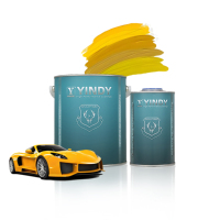 SL-B335 Revestimiento Líquido Acrílico de Alta Cobertura en Amarillo Brillante, Pintura para Automóviles Resistente a los Arañazos, Buena Cobertura, Pintura para Automóviles, Revestimiento Plástico
