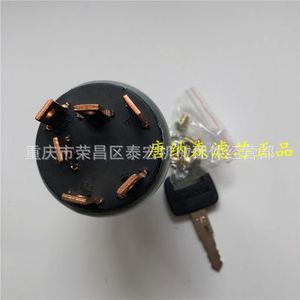 สวิตช์กุญแจสตาร์ทรถตักดิน Shantui รุ่น 08086-10000 อะไหล่ฮาร์ดแวร์ล็อคสตาร์ท - Product Image 1