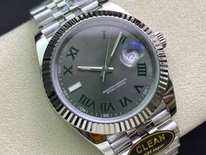 Reloj Mecánico de Super Calidad, Resistente al Agua, 41 mm, Acero CFactory 904L, Movimiento 3235, 126-334, Lujoso, Verde Jubileo - Product Image 2