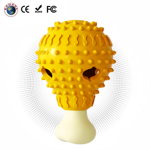 Juguete para Perros OEM ODM Antiestrés y Relajante, Juguete Masticable Duradero para Perros, Pelota para Masticar y Limpiar los Dientes para Mascotas - Product Image 1