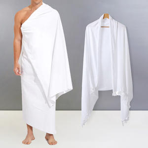 Serviettes de Hajj en microfibre 110*210cm 1000g en gros, serviettes musulmanes Ihram Umrah, ensemble Ihram Hajj et Umrah, <span class=keywords><strong>serviette</strong></span> Ihram Umrah Hajj - Product Image 1