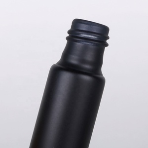Factory Direct Sale 10ml Black Glass Roll on <b>Bottle</b> with Stainless Roller - Product Image 6