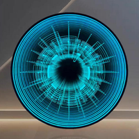 Letrero Luminoso LED RGB de Neón Personalizado para Hogares, Tiendas, Empresas y Centros Comerciales - Forma Personalizable, Control Remoto, 1 Año de Garantía, Decoración