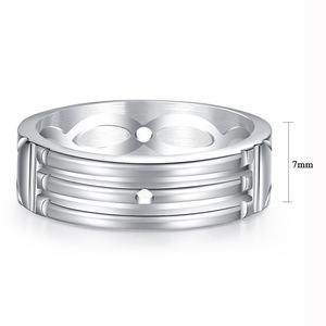 Anillo de Moda Estilo Atlantis Color Dorado para Hombre Anillos de Compromiso y Boda Regalo de Tendencia para Caballero - Product Image 5