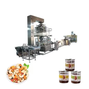 SW-PL9 granül kuru gıda kavanozu dolum makinesi otomatik tartı fındık sert şeker kahve çekirdekleri paketleme makinesi