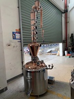 Distillateur d'alcool à reflux en cuivre inoxydable 200L Équipement Distillerie Brandy Whisky Vodka Distiller