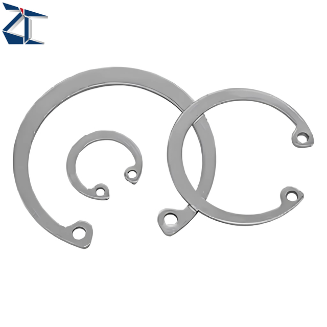 ZSL-RTWS Retaining Snap Rings for Bores C Shaped Metal Spring Lock Washer Clamp With Holes Other Hardware Fasteners