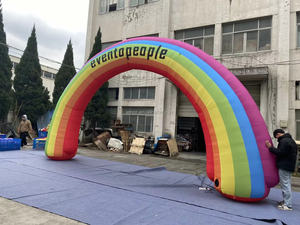 قوس قزح قابل للنفخ لتزيين فعاليات مهرجان الفخر - Product Image 3