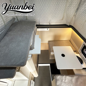 Caravana Ligera de Aluminio con Techo Rígido Deslizable para Viajes Todoterreno 4x4 con Toldo Lateral Extensible y Capacidad para 3 Personas - Product Image 3