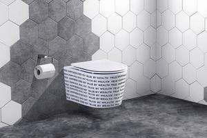 Inodoros Suspendidos de Pared, Inodoro de Cerámica con Descarga de Pared, Inodoro Sanitario Europeo Suspendido de Pared para Baño - Product Image 6