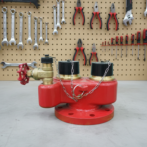 Raccord d'entrée à deux et quatre voies XingLong <span class=keywords><strong>2</strong></span>,5'' BS336 en fonte ductile pour hydrant d'incendie, accessoire de protection incendie pour tuyau d'incendie - Product Image 6