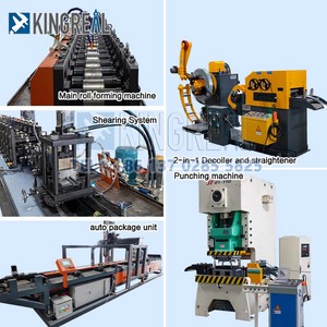 Máquina formadora de rollos de canal Unistrut de canal C de puntal galvanizado ranurado 41*21 para energía solar - Product Image 3