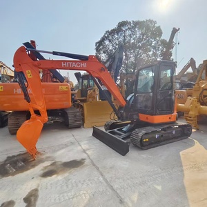รถขุดขนาดเล็กยอดนิยม Hitachi ZX55USR 5.5 ตัน ความจุบุ้งกี๋ 0.21 ลูกบาศก์เมตร เครื่องยนต์กำลัง 52 กิโลวัตต์ มอเตอร์ PLC เกียร์ - Product Image 2