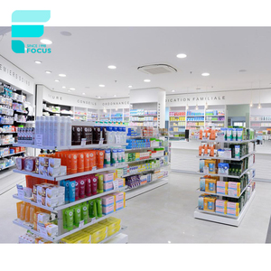Rayons médicaux de boutique, équipement de <span class=keywords><strong>pharmacie</strong></span>, conception intérieure, panier de supermarché, conception d'étagère, nouvelle collection - Product Image 5