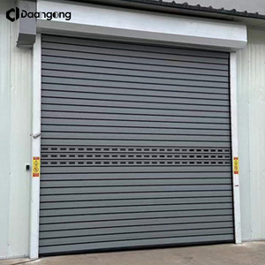 Porte à enroulement industrielle en acier robuste avec matériau galvanisé haute résistance pour la sécurité des entrepôts, usines et garages - Product Image 4