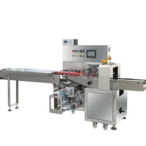 Fresh Vegetable Cucumber/ Chili Pepper/ Carrots/ Celery Flow Packing Machine Plastic Bag Making Machine Mini Sealing Machine 500