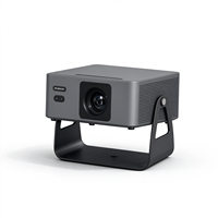 Nouveau projecteur de cinéma maison portable Funphenix 1080P LED LCD intelligent Android 14 à courte focale avec autofocus 300 ANSI et prise en charge 4K (modèle 2026)