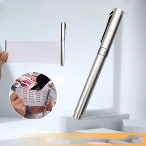 Bolígrafo Promocional de Lujo Personalizado con Banner Retráctil y Rollo de Papel, Bolígrafo de Gel con Punta de Bola Impreso con UV para Uso Escolar y de Oficina - Product Image 5