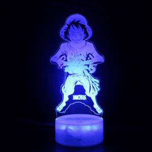 Low MOQ personalizzabile 3D lampada acrilica dimmerabile luce notturna a LED vendite calde Creative Idea regalo prezzo all'ingrosso - Product Image 2