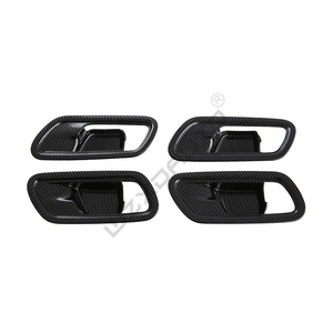 WZXD RHD Carbon Fiber Gear Shift Trim Kit Stickers Inner <b>Window</b> Switch Button Cover 2020 For CITY - Product Image 4