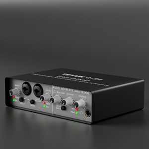 Carte <span class=keywords><strong>son</strong></span> externe professionnelle compacte, sans pilote, pour enregistrement en direct, <span class=keywords><strong>montage</strong></span> musical et karaoké – Meilleure vente transfrontalière - Product Image 3