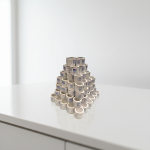 Etiqueta Rectangular de PVC Autoadhesiva con Recubrimiento UV, Impresa con Acabado Brillante, Impermeable, para Vasos de Café, Bebidas, Promoción Aérea - Product Image 1