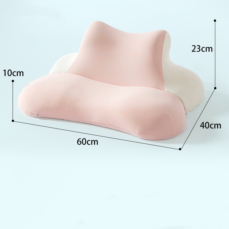 Fat cat pillow-ice silk cherry powder