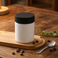 Botol Plastik PET Bulat Putih 150ml Grosir dengan Tutup Sekrup Hitam Cocok untuk Menyimpan Bunga Kering dan Herbal Kering
