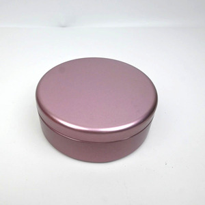 Ready Stock Round Food‑Safe Tinplate <b>Box</b> Matte Metallic Surface <b>Metal</b> Packaging Container For Food Candle Wax - Product Image 3