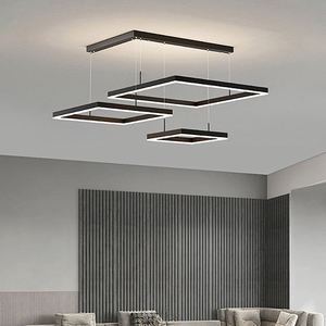 โคมไฟระย้าอะคริลิครูปเพดานแบบนอร์ดิกทันสมัยโคมระย้าตกแต่งโคมระย้าไฟ LED ทรงกลม - Product Image 4