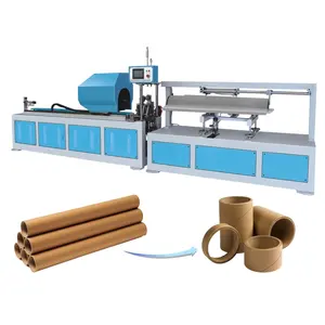 Minimum Cutting Length 5mm Full Automatic Shaftless Precision Paper Tube Core Cutting Machine