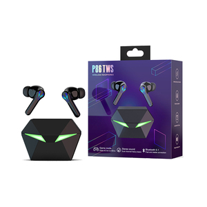 2022 Tws auricolari P86 cuffie da gioco Wireless a bassa latenza <span class=keywords><strong>Touch</strong></span> Control cuffie Stereo con audio 3D - Product Image 1