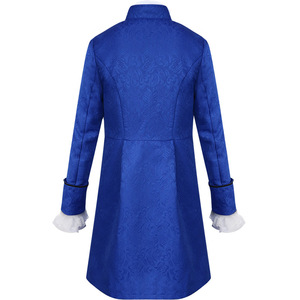 <span class=keywords><strong>Homme</strong></span> <span class=keywords><strong>Steampunk</strong></span> Trench Coat/Chemise Vintage Prince Overcoat Medieval Renaissance Jacket Victorian Edwardian Cosplay Costume - Product Image 5