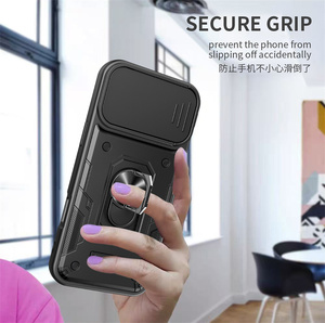 Coque de protection intégrale pour appareil photo <span class=keywords><strong>Redmi</strong></span> <span class=keywords><strong>Note</strong></span> 15 Pro+/15/15C/K80pro/A5, anti-chute, avec anneau réglable, support magnétique, coque de protection blindée - Product Image 4