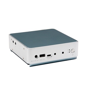 كمبيوتر مصغر XLW OEM ODM N100 مع ذاكرة DDR4 16 جيجابايت وM.2 NVME ونظام ويندوز 11 ومنفذي شبكة وواي فاي ومنفذ Type C بدون مروحة - Product Image 4