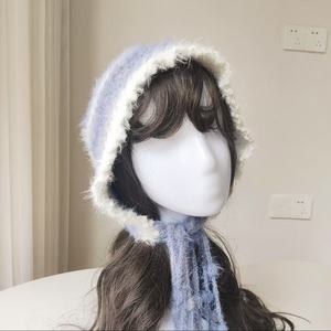 Gran oferta, suéter de ganchillo de invierno, sombrero de medusas para adultos a la moda, sombrero de medusas de ganchillo de Color puro - Product Image 5