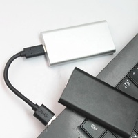 Mini disco duro externo SSD portátil, 64 Gb, 128Gb, 256Gb, PSSD, venta al por mayor
