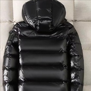 Winter <strong>Waterproof</strong> Zipper Long Sleeve Men's Pocket Hooded Comfortable <strong>Padding</strong> <strong>Jacket</strong> - Product Image 3