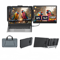 Meilleur Écran Double OFIYAA KWUMSY S1 2025 pour PC, Écran Portable 14" FHD 1080P, Extension d'Écran pour Ordinateur Portable Compatible Mac et Windows