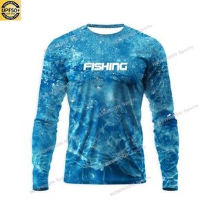 Chemise de pêche personnalisée respirante, séchage rapide, légère, recyclée, anti-UV, camouflage, haute performance, manches longues - Product Image 1