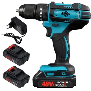 Factory OEM Lithium Battery <b>Drill</b> Portable 13mm Cordless <b>Drill</b> Set with Metal Chuck Impact <b>Drill</b> - Product Image 1