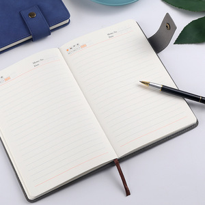 ชุดของขวัญสมุดโน้ตและปากกาหนังนิ่มสำหรับใช้ในสำนักงานโลโก้ได้ตามต้องการ - Product Image 6