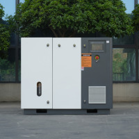 Compresor de Aire de Tornillo con Variador de Frecuencia y Motor de Imán Permanente ZGM, 11-160kW, IP55, 8-13 bar, Ahorro de Energía Industrial, 380V, 50Hz, 3 Fases